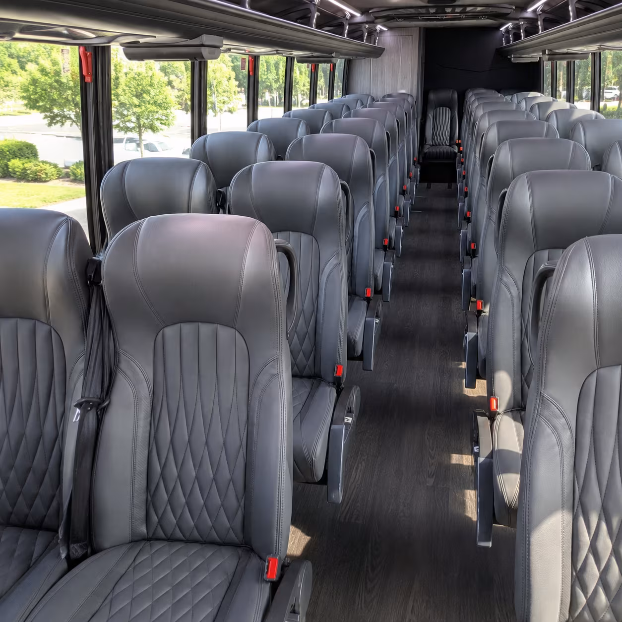 montgomery 30 passenger minibus interior