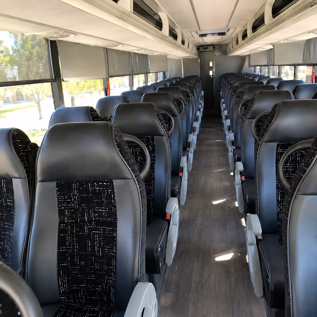 montgomery charter bus inside