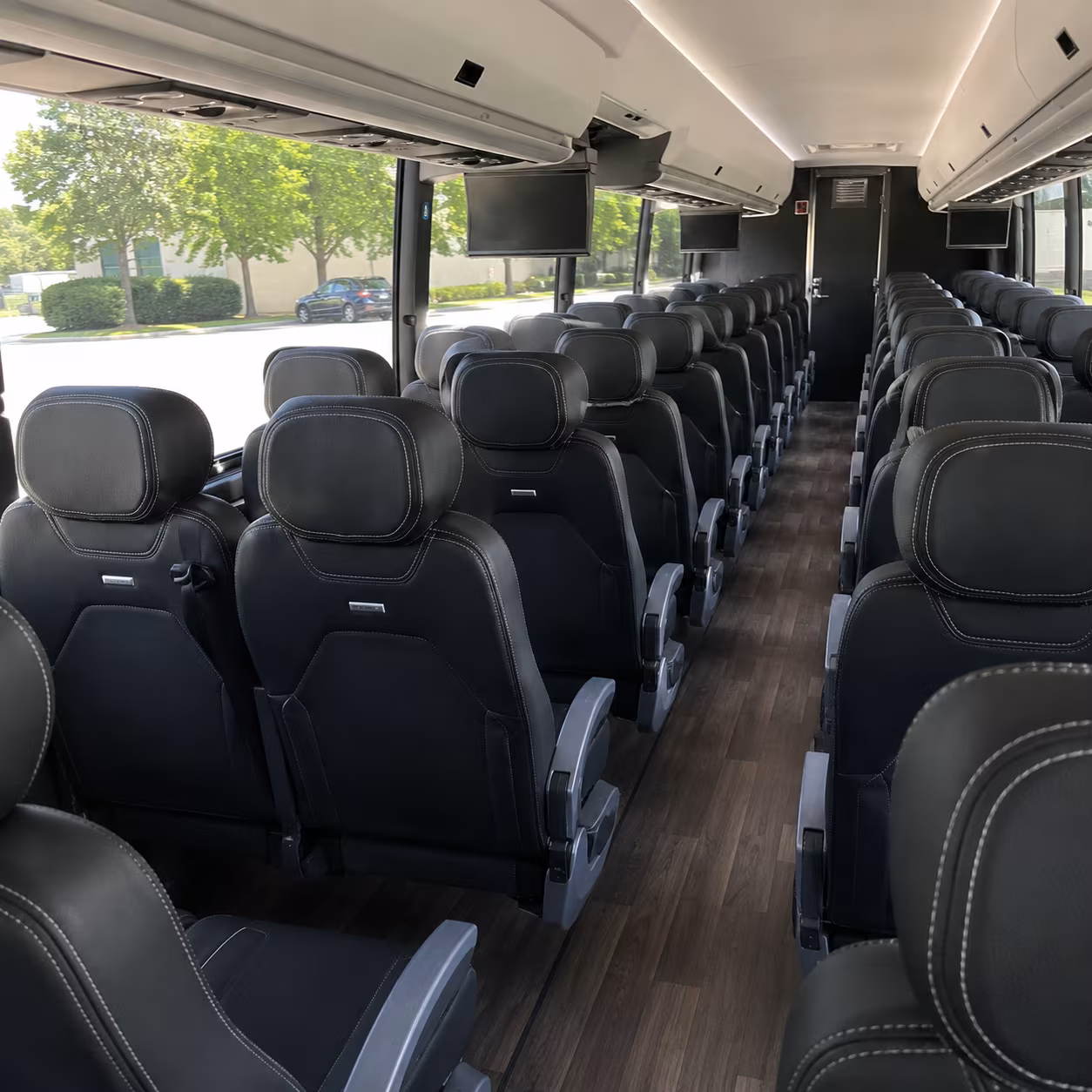 montgomery charter bus interior