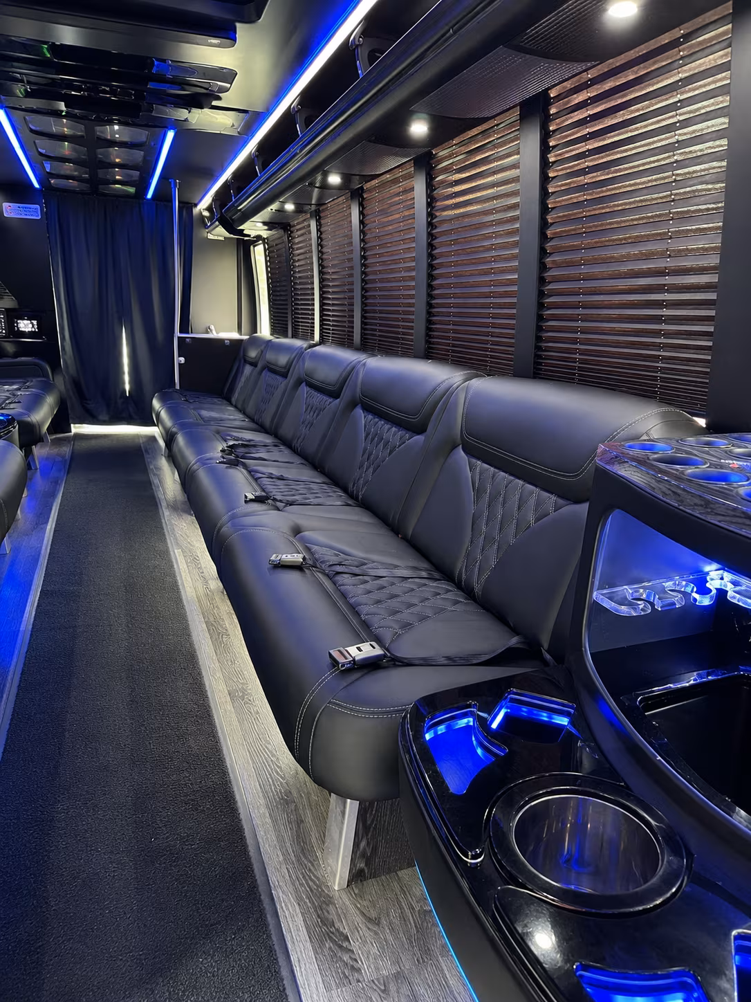 montgomery corporate party bus rental