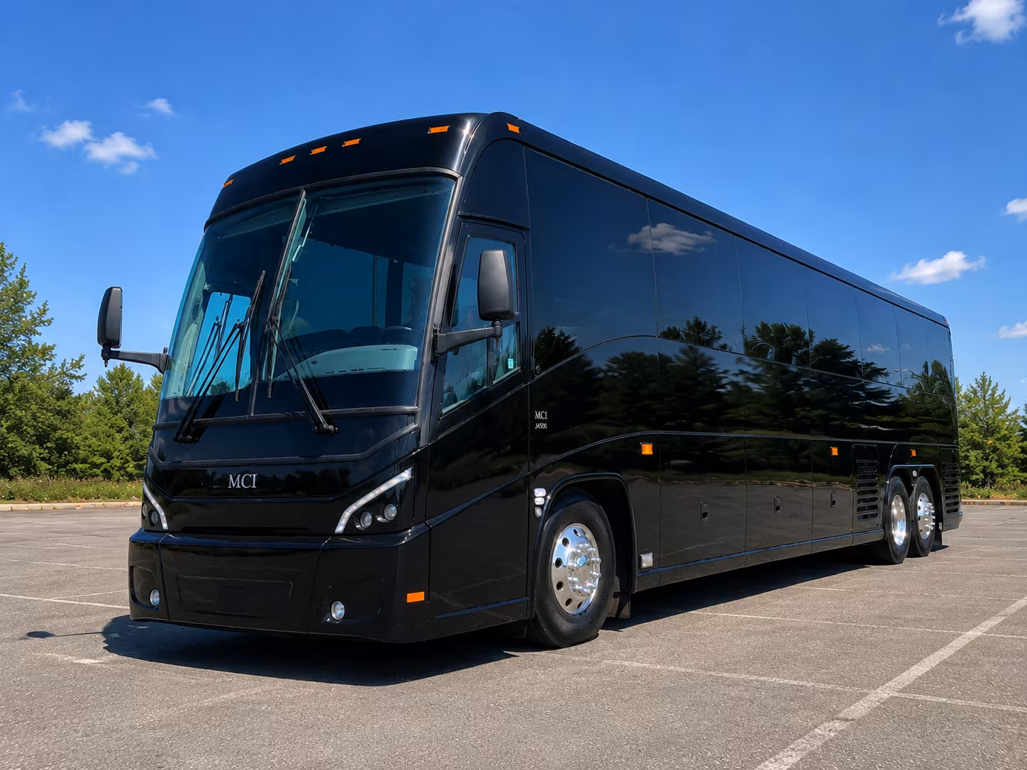 montgomery private event charter bus rental