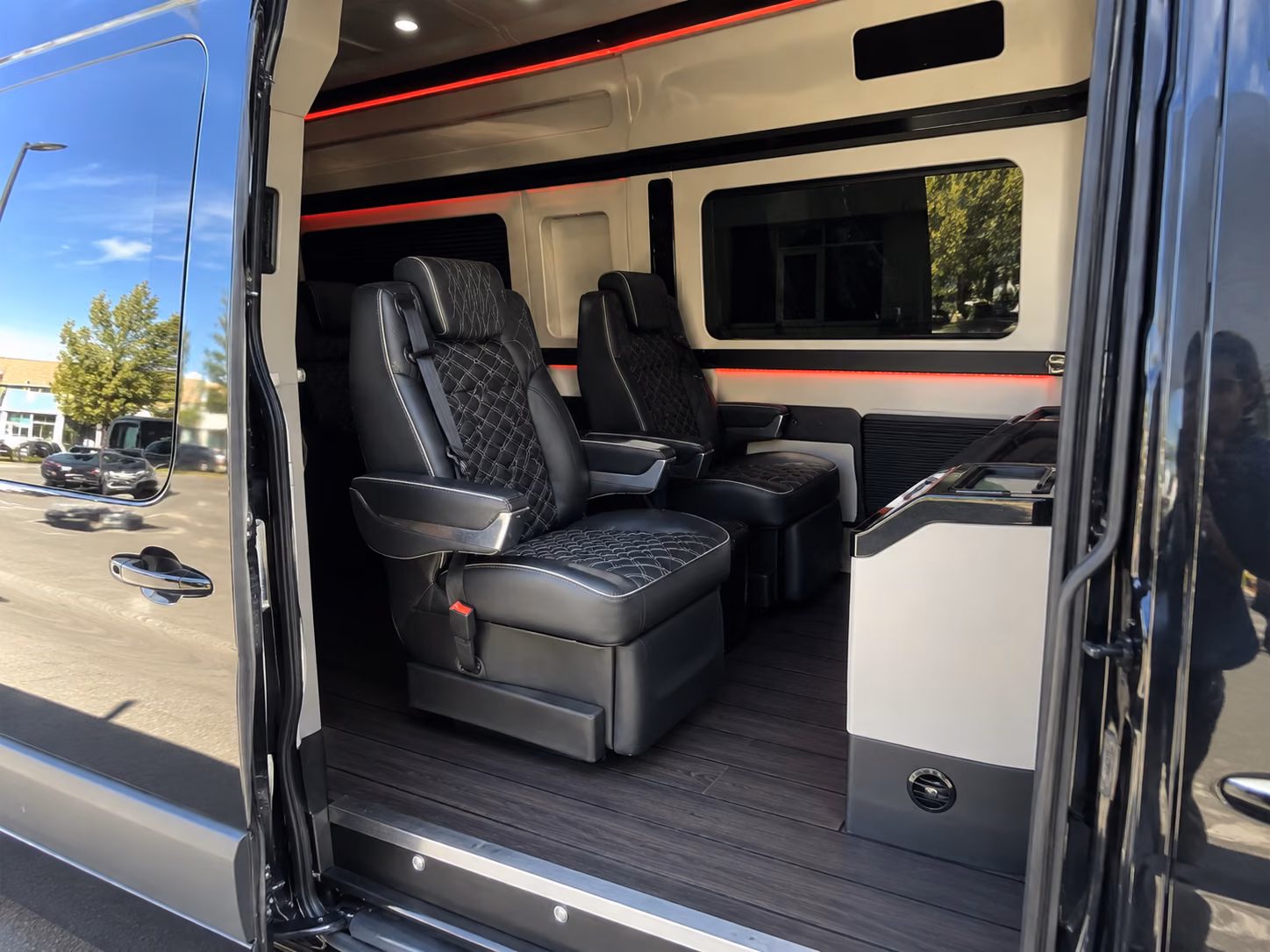 montgomery shuttle buses for weekly sunday worship and recurring services