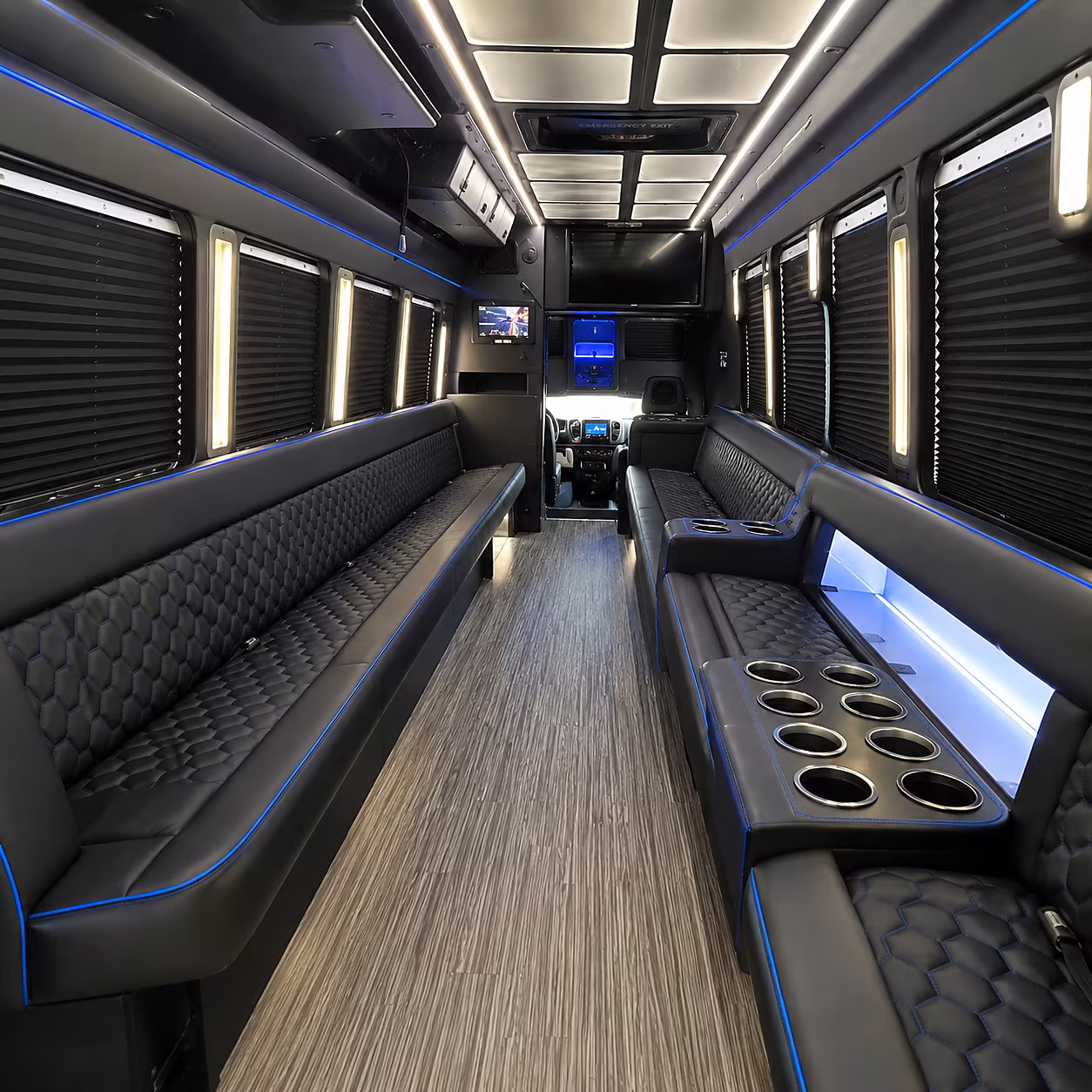 montgomery sporting event party bus rental