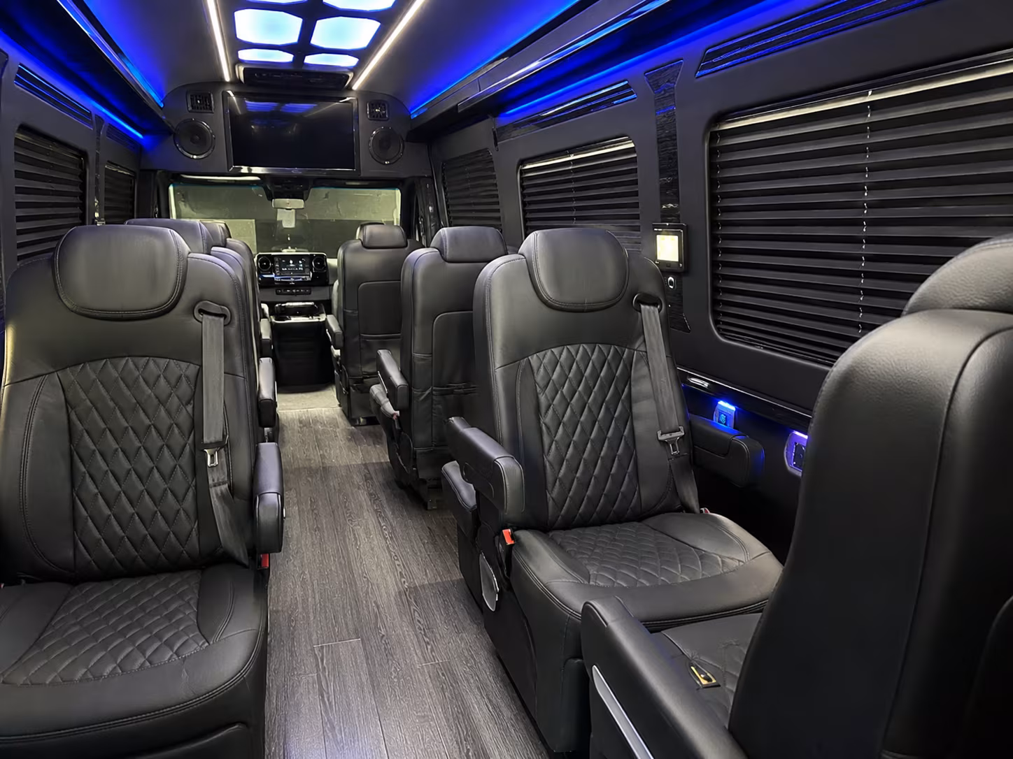 montgomery sprinter van with driver interior