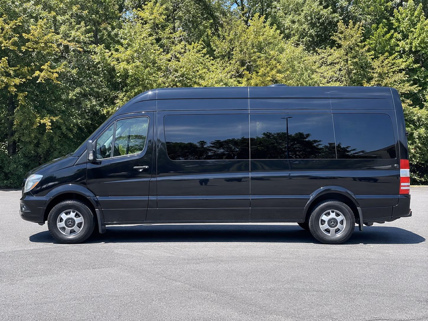montgomery sprinter van with driver