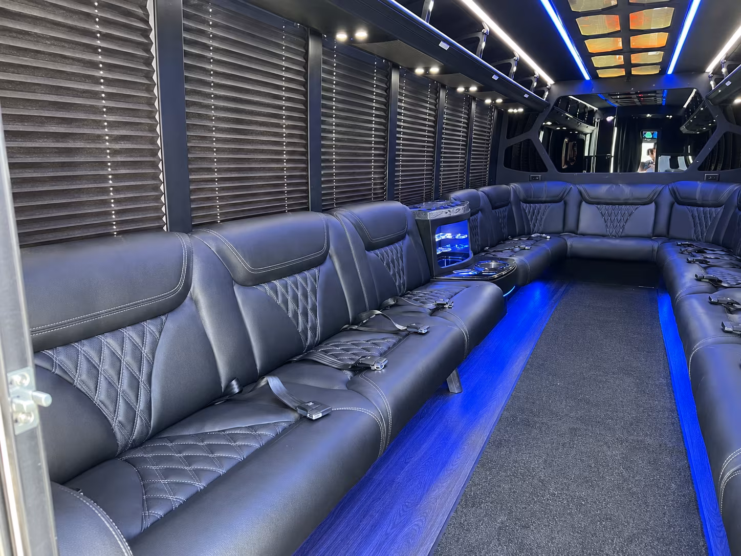 prom transportation buses that pick up across montgomery county and the river region