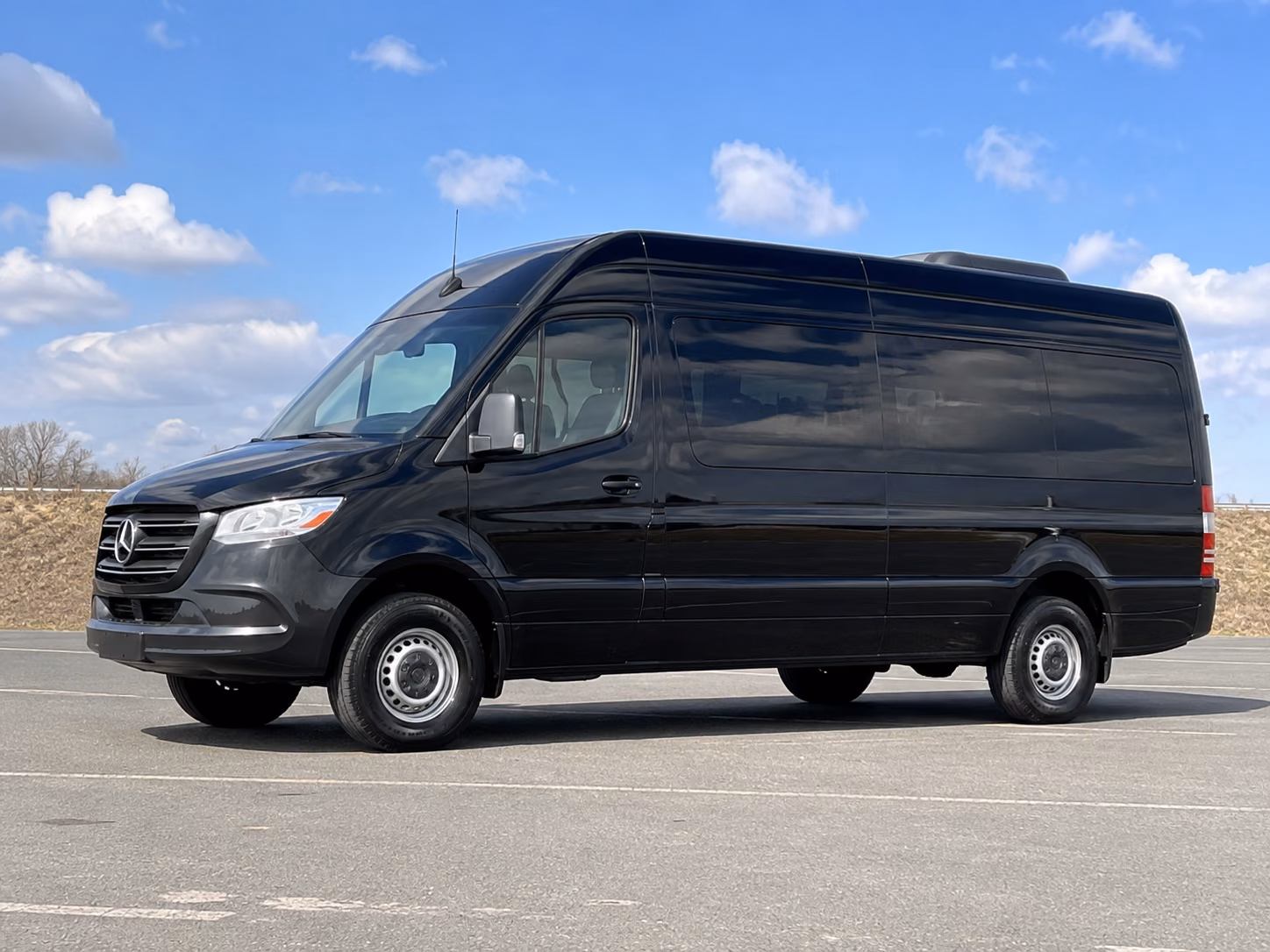 sprinter vans and small group wine tour transportation in montgomery